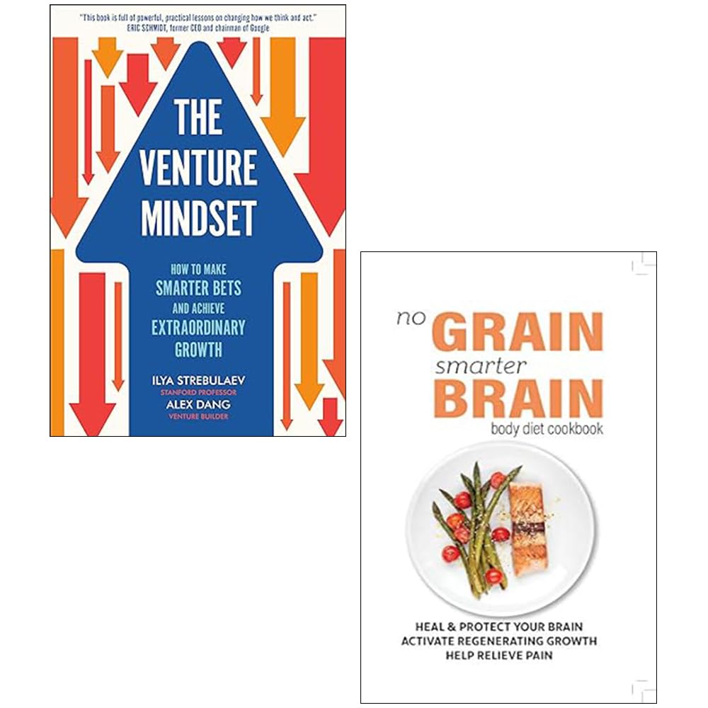 The Venture Mindset Collection of 2 nonfiction paperback books by Various Authors, featuring Ilya Strebulaev and Alex Dang.