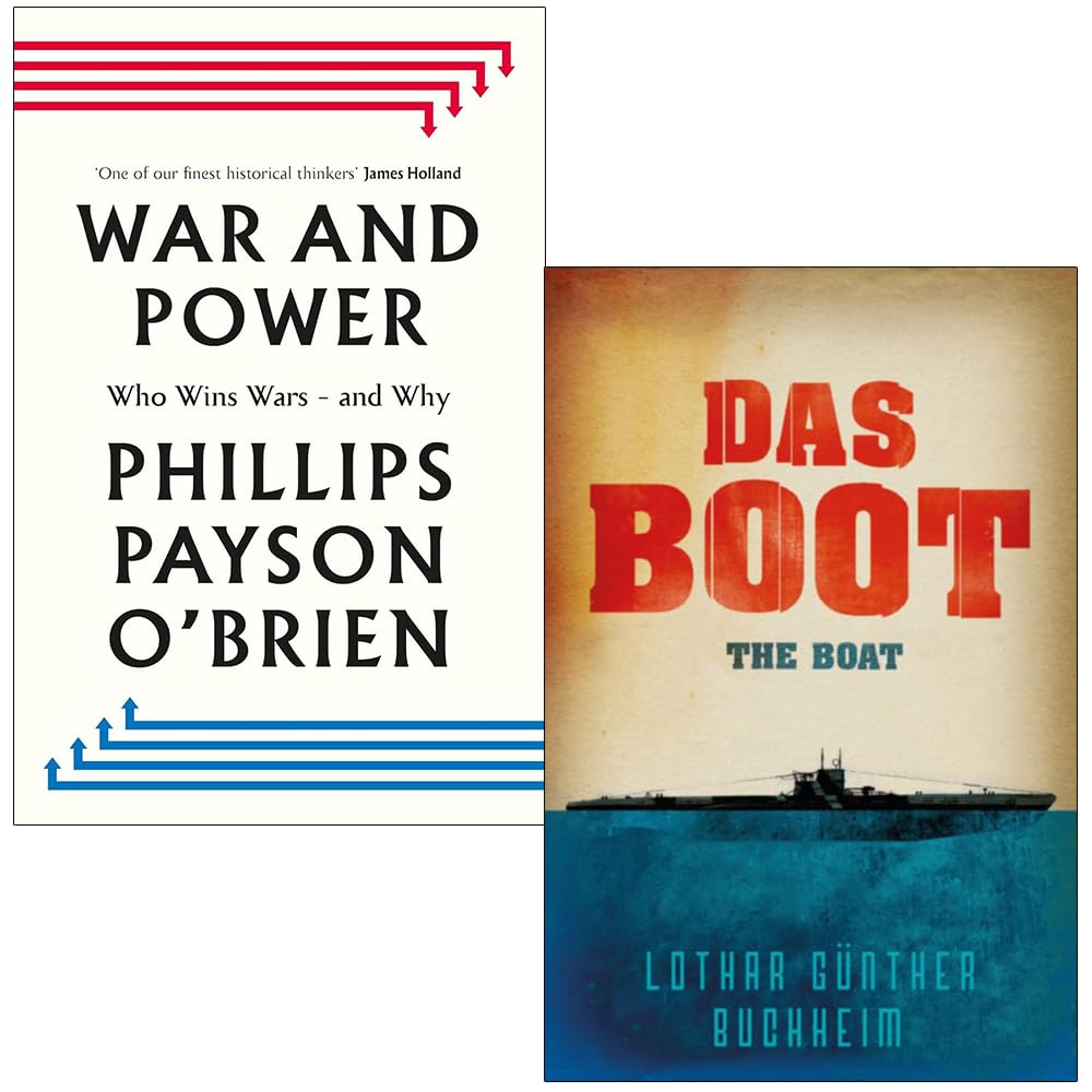 Two paperback books from the WW2 Classics collection by Various Authors, published by Viking/W&N Ltd.