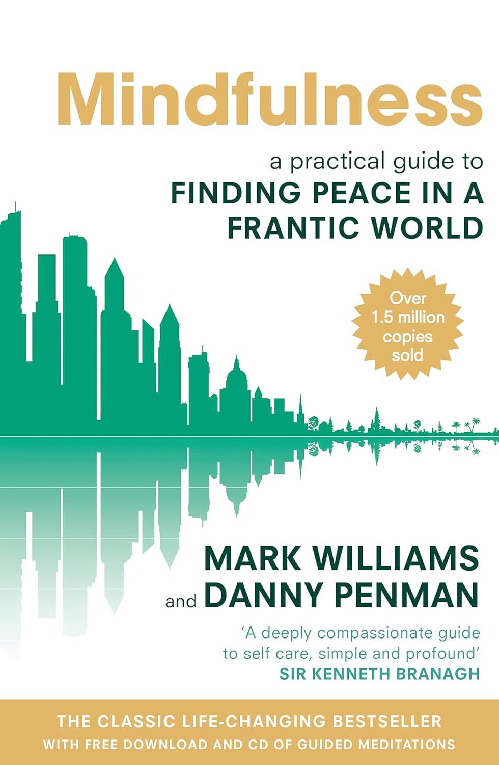 Mindfulness by J. Mark G. Williams 3-book set in paperback, showcasing covers with serene and calming visuals.