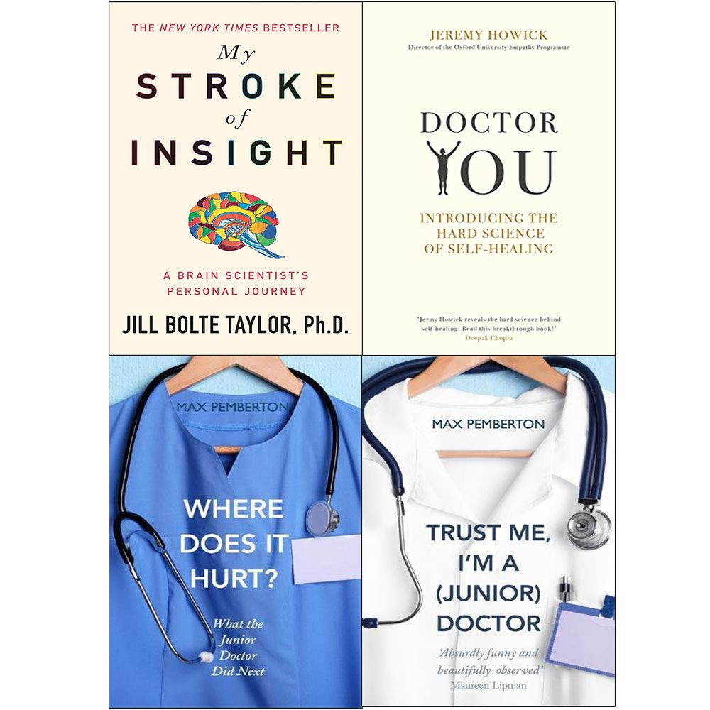 Med Minds 4 Books Collection Set in paperback featuring various authors, non-fiction by Max Pemberton.