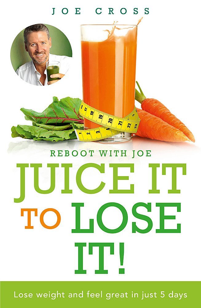 Juice It Lose It Set by Various Authors, 5 paperback non-fiction books displayed together on a wooden surface.