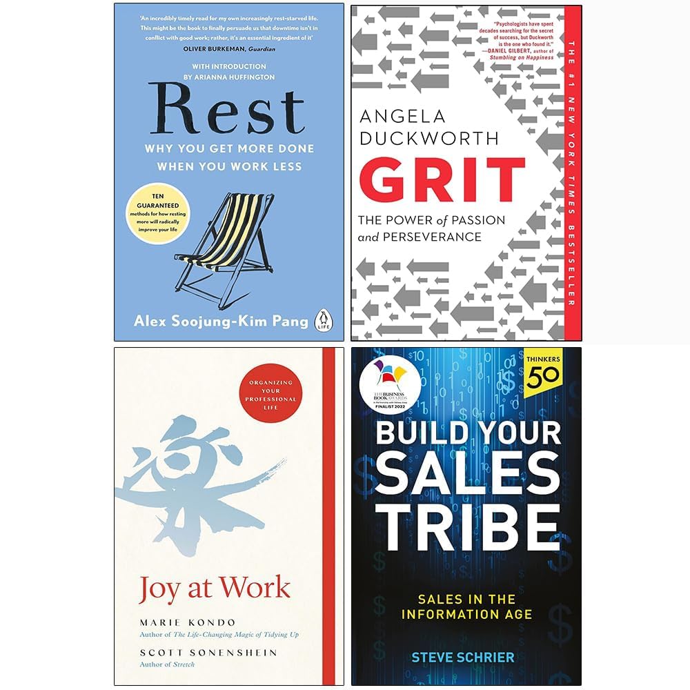 Four paperback books from the Fast Work collection by Alex Soojung-Kim Pang, featuring non-fiction titles.