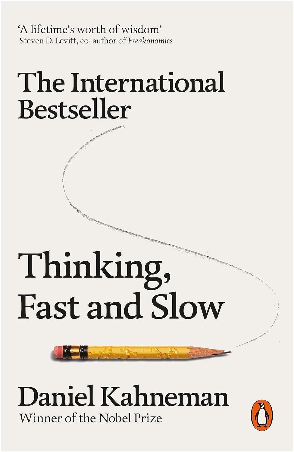 Self-Help Collection set of 4 nonfiction paperback books by various authors, featuring works from Daniel Kahneman and Daniel Pink.