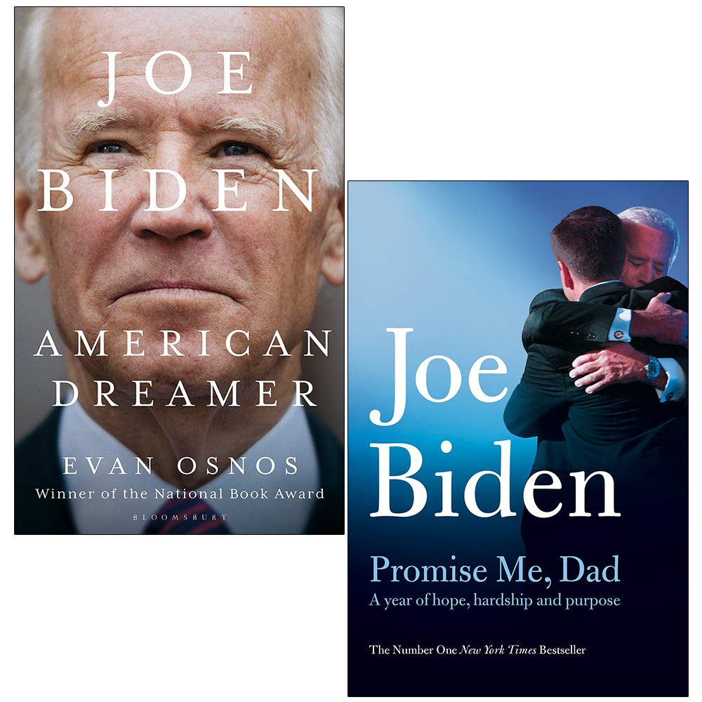 Biden Osnos 2-book collection set in paperback featuring non-fiction works by various authors from Bloomsbury Publishing.