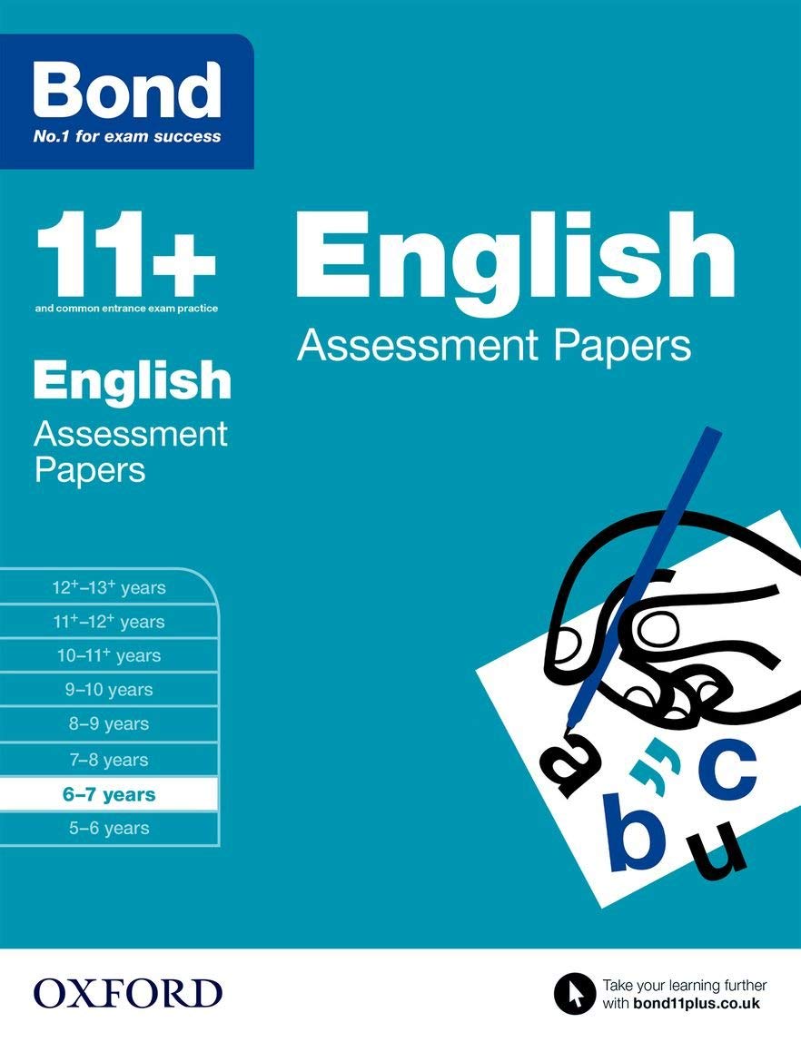 Bond 11+ Assessment Papers Bundle for ages 6-7, Non-Fiction, Paperback by OUP Oxford, featuring colorful, engaging pages.