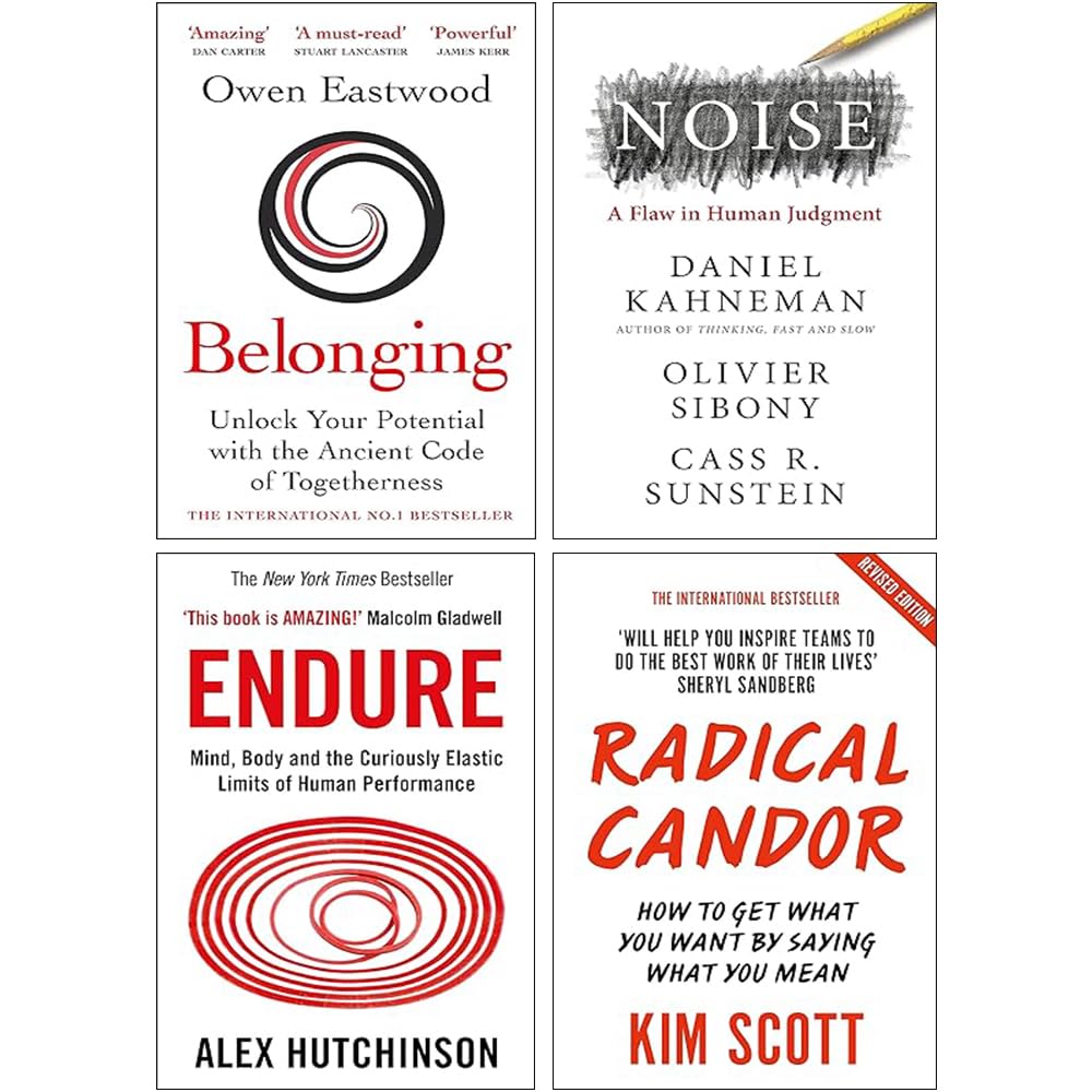 Cand Bel 4 Books Collection Set by Various Authors, Non-Fiction paperback editions arranged together on a surface.