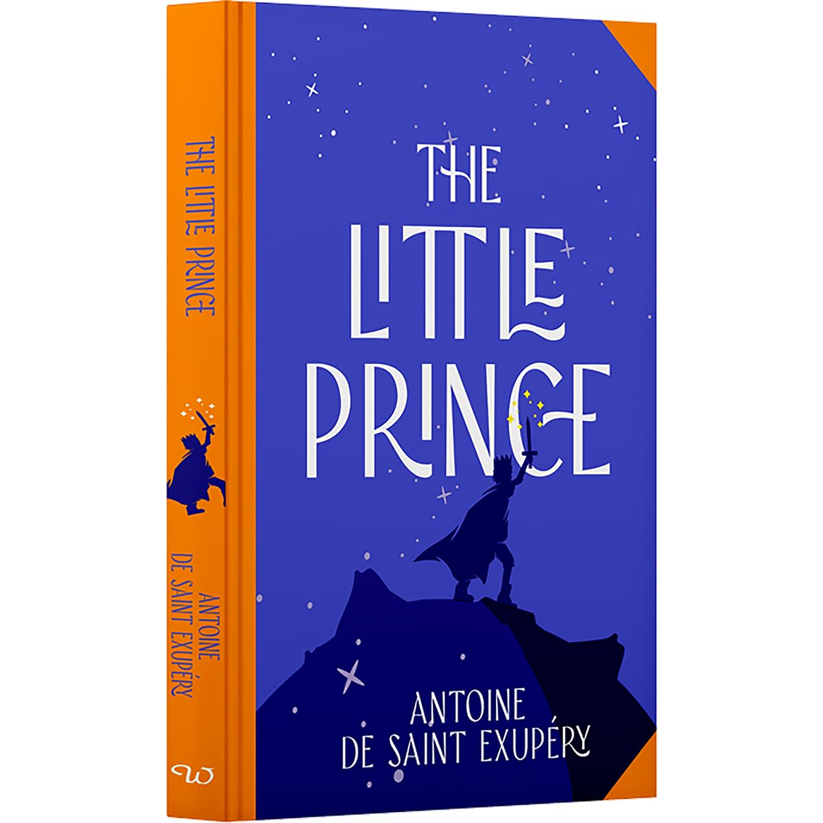 Hardback edition of 'The Little Prince' by Antoine de Saint-Exupéry, featuring a classic cover design and illustrations.