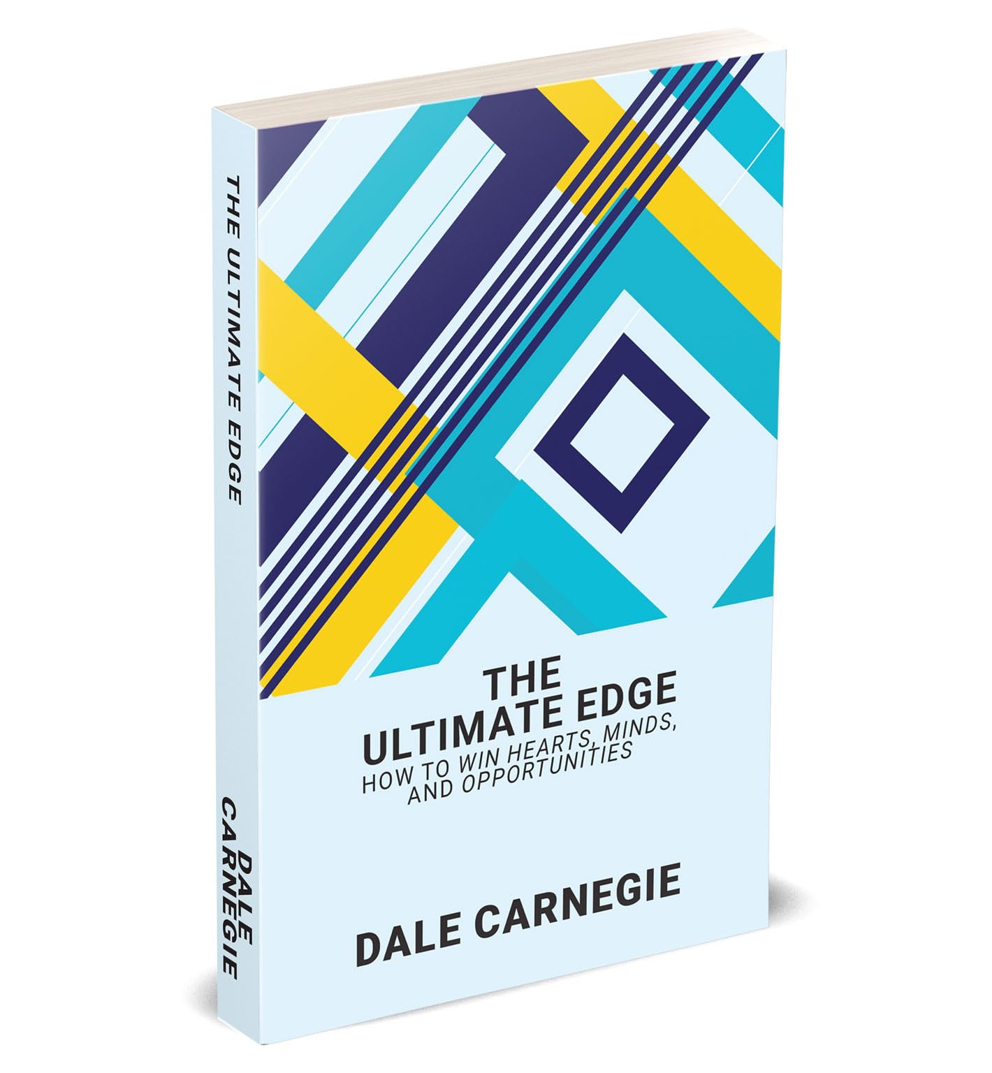 Paperback edition of "The Ultimate Edge" by Dale Carnegie, showcasing the book cover with title and author details.