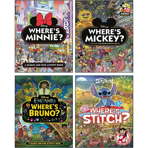 Walt Disney 4 Books Collection Set in paperback, showcasing cover designs of each non-fiction title.