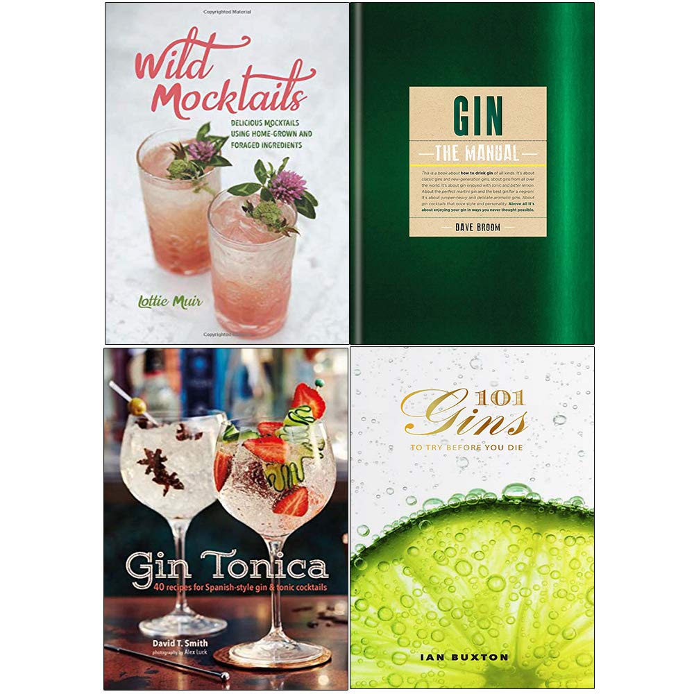 Cocktail Classics Collection by Jassy Davis, featuring four hardback non-fiction books on cocktail recipes and techniques.