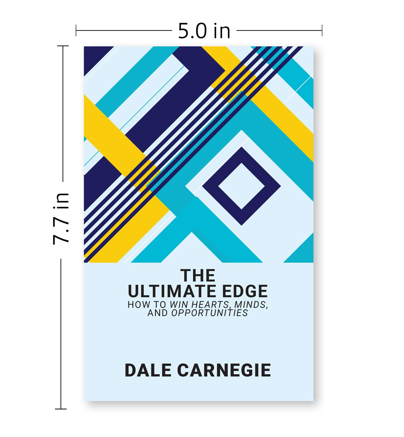 The Ultimate Edge by Dale Carnegie - paperback cover featuring bold typography and a motivational design.