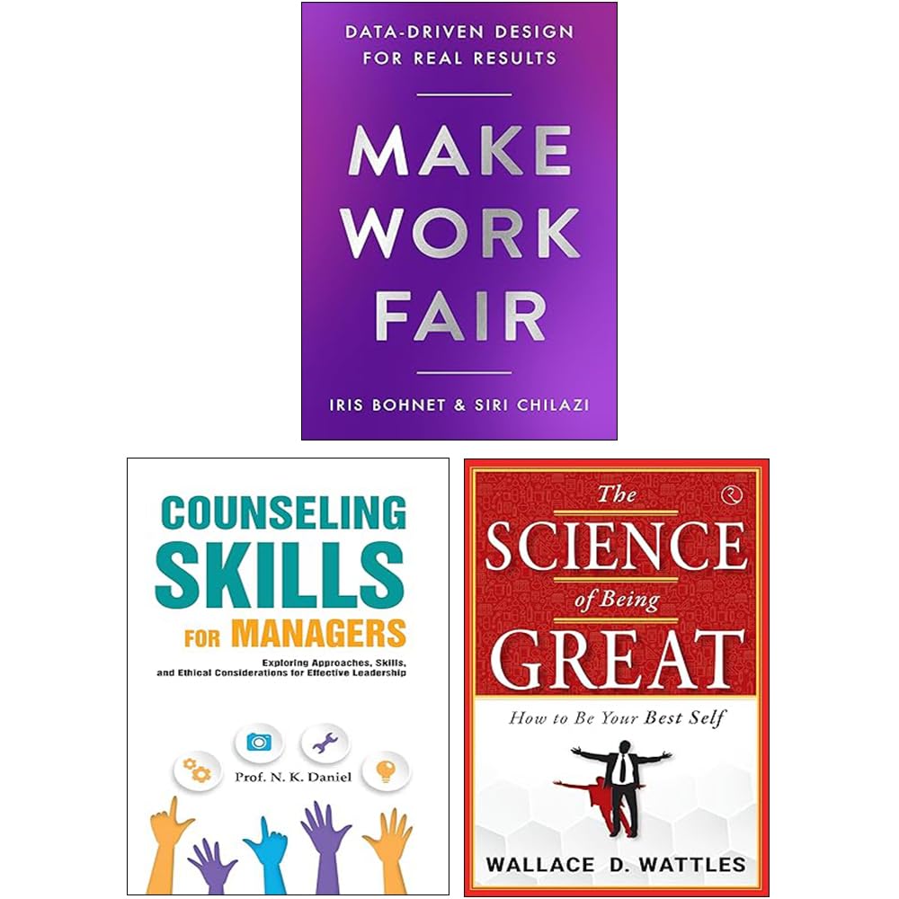 Iris Bohnet 3 Books Collection Set in paperback, featuring non-fiction titles by Iris Bohnet and Siri Chilazi.
