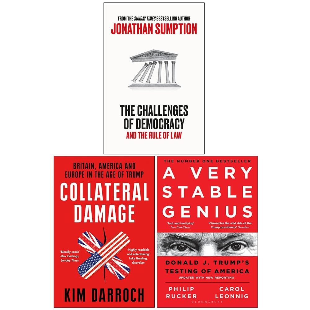 Three paperback books from the Policy Trio collection by various authors, showcasing non-fiction topics and diverse perspectives.