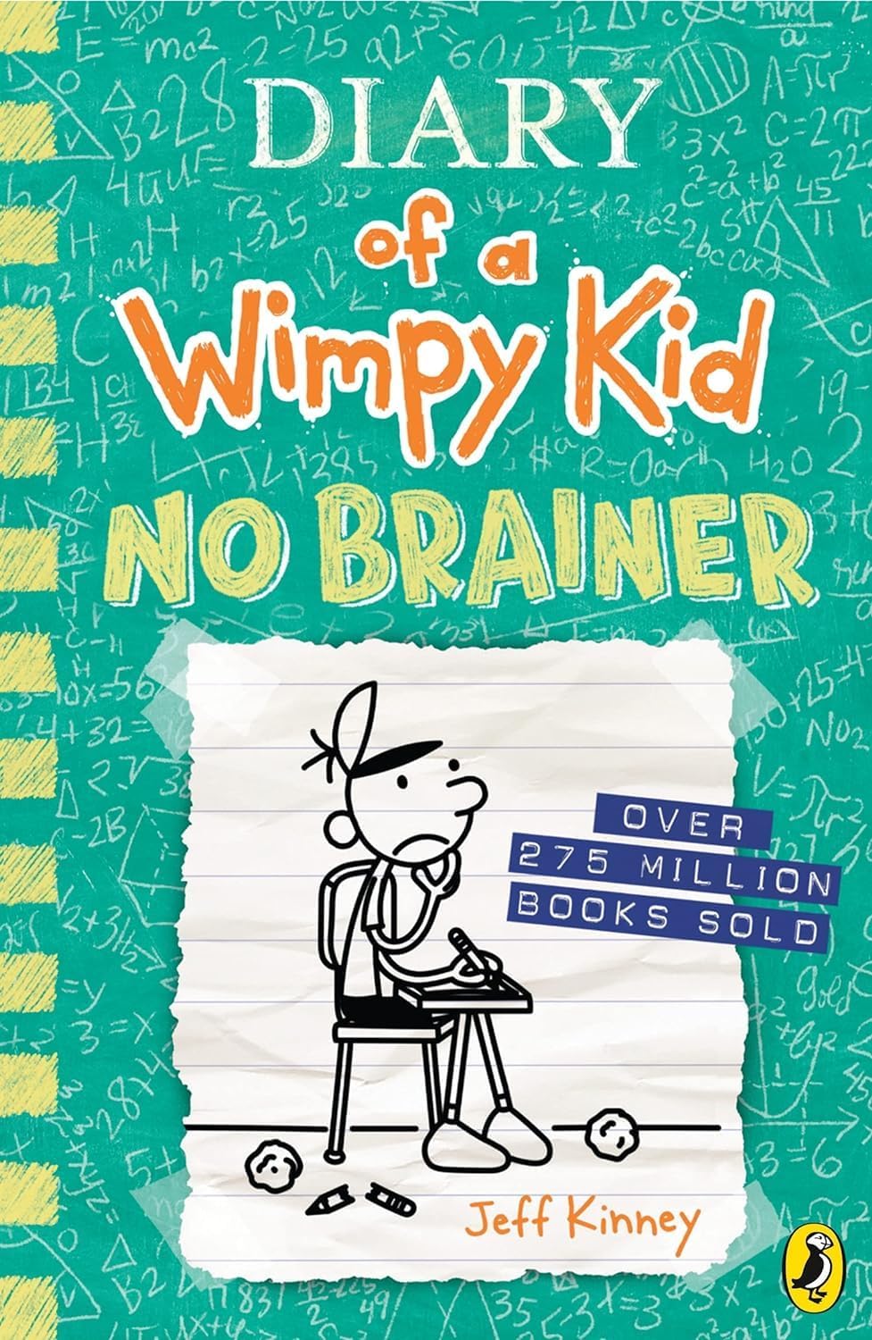 "Diary of a Wimpy Kid collection by Jeff Kinney, 7 paperback books stacked, featuring colorful covers and playful illustrations."