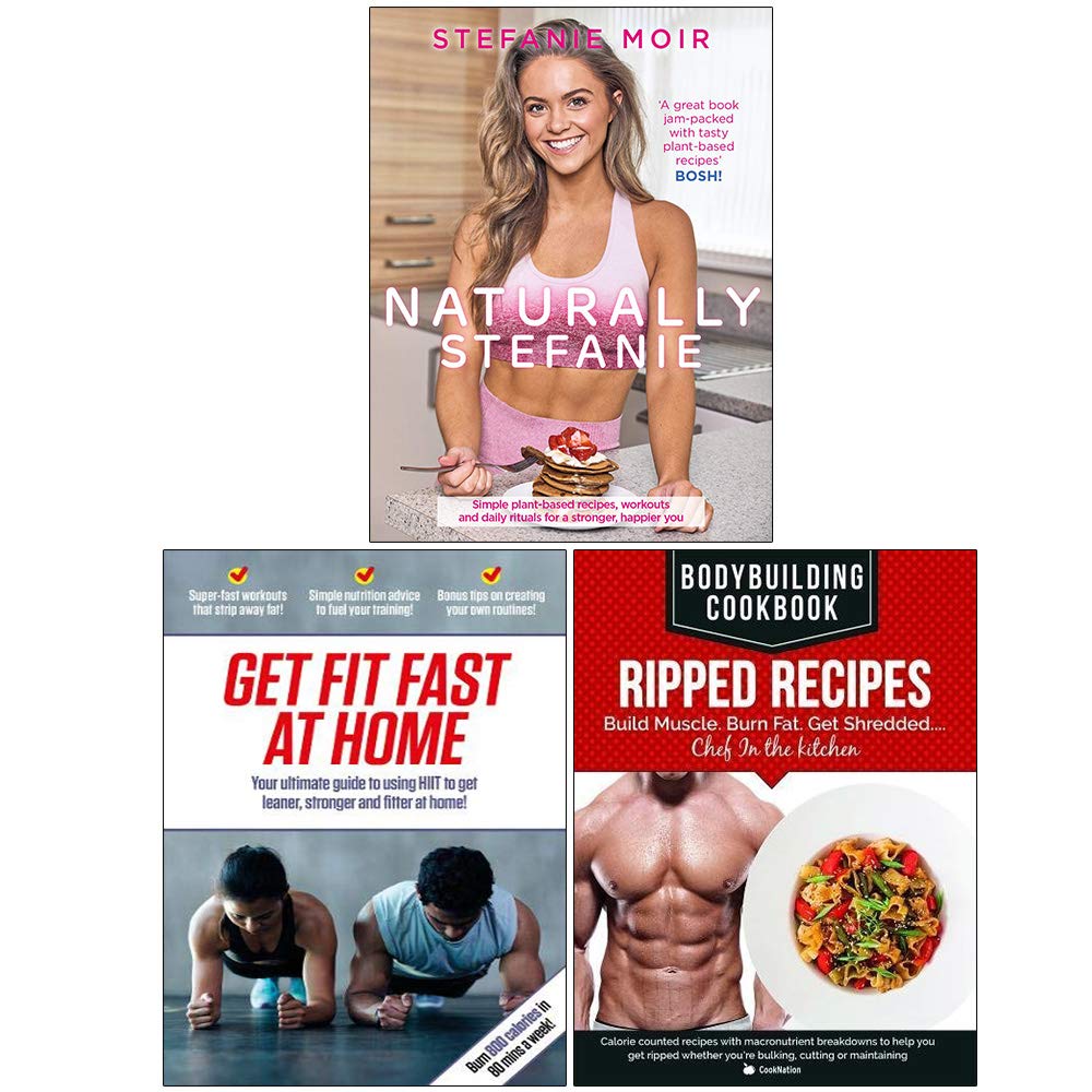 Naturally Stefanie 3 Books Collection Set in paperback, featuring non-fiction titles by Black & White Publishing.