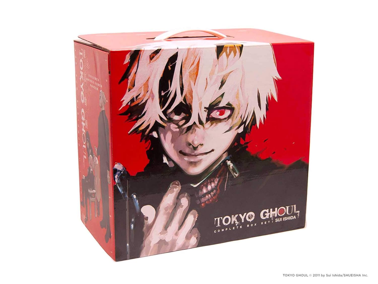 Tokyo Ghoul by Sui Ishida 14-book paperback collection box set featuring dark fantasy manga series with individual cover art.