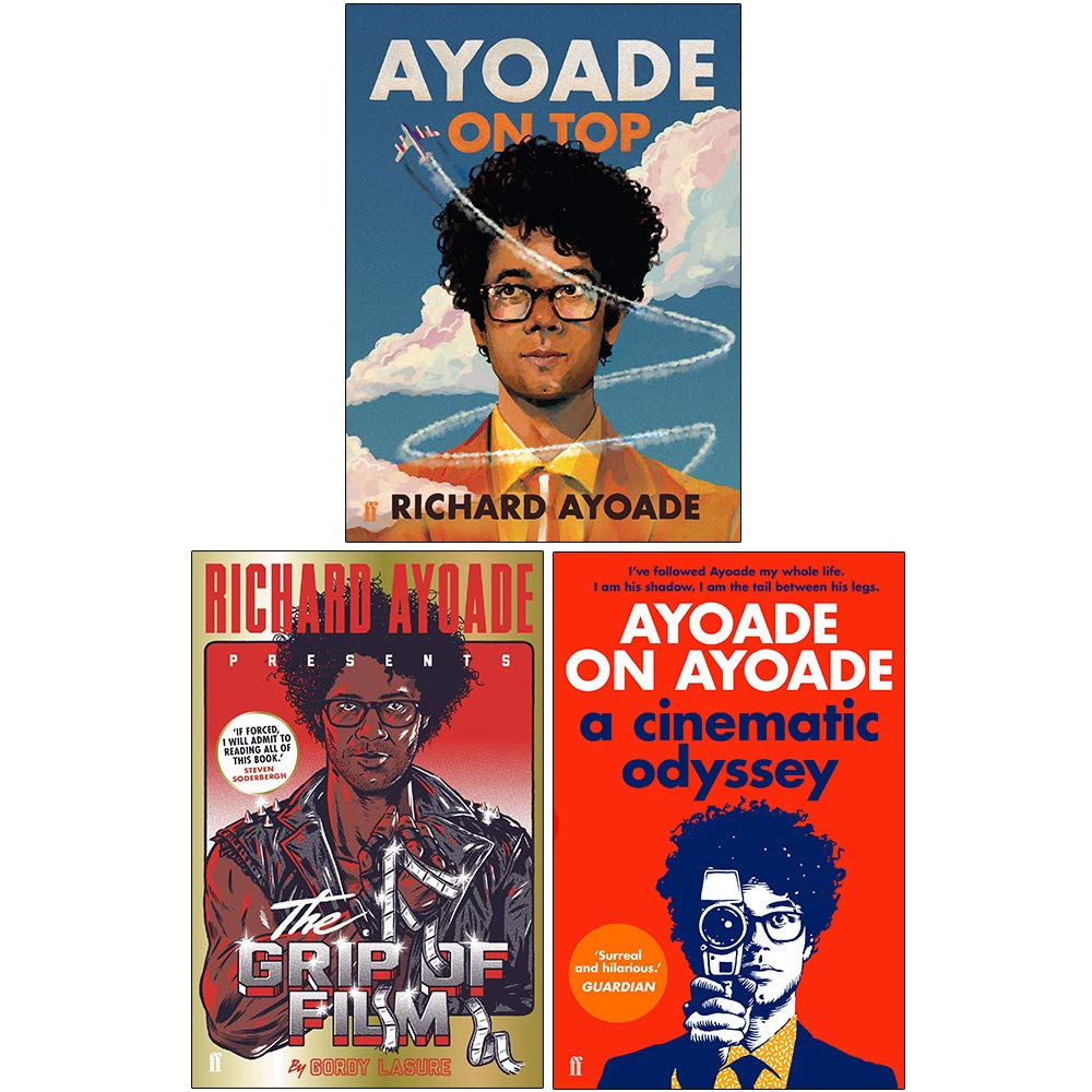 Richard Ayoade 3 Books Collection Set in paperback, featuring engaging non-fiction titles by the author and filmmaker.