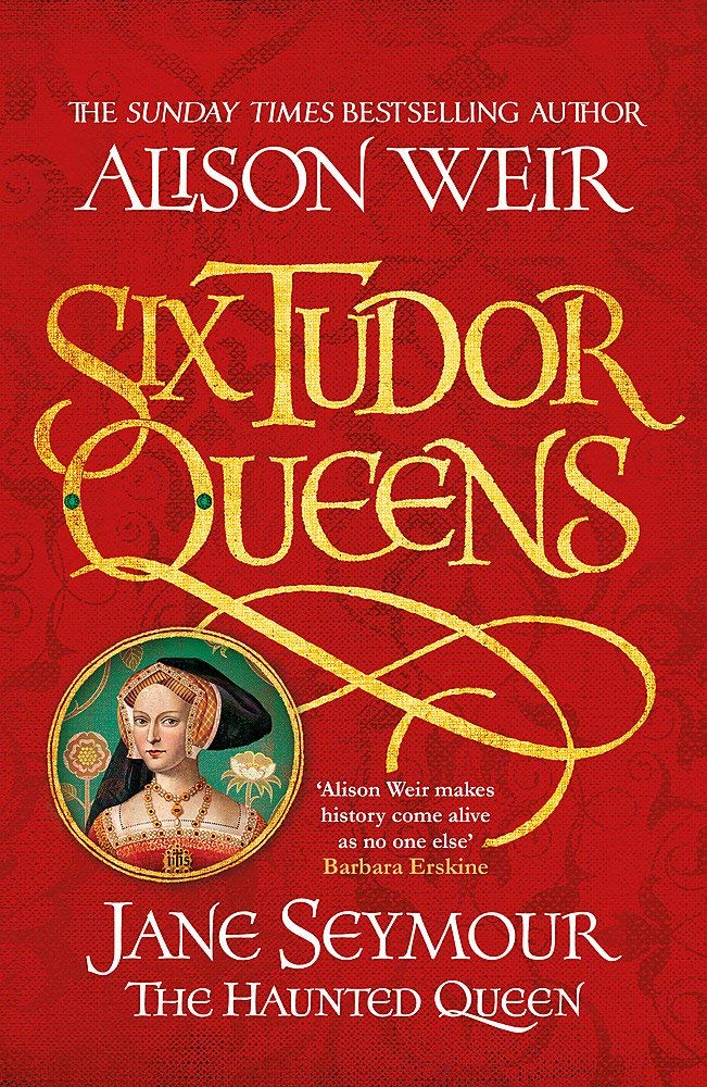 Four hardback books from the "Six Tudor Queens" fiction collection by Alison Weir, showcasing historical cover designs.