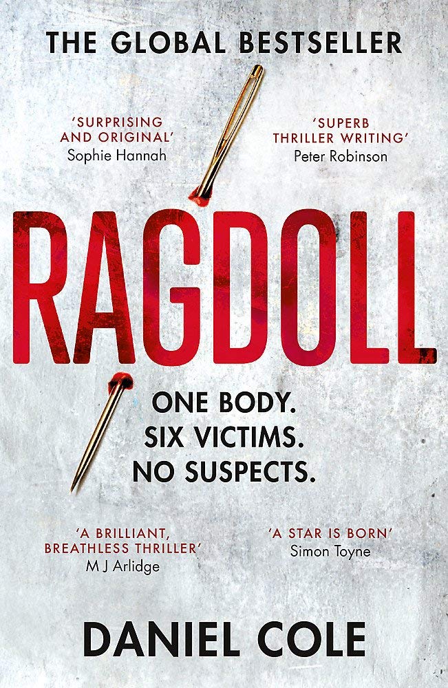 Daniel Cole Collection of 2 fiction paperback books, featuring the distinctive trapeze design on the cover.