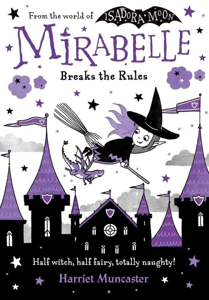 Set of 8 Harriet Muncaster Mirabelle Collection paperback books for ages 5-7, featuring colorful illustrations and engaging stories.