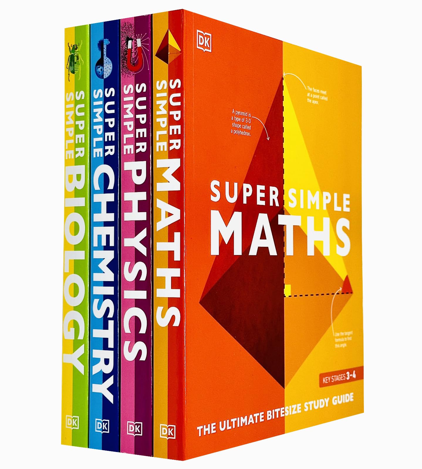 DK Children Simple Bitesize Guide 4 Books Collection Set in paperback, showcasing colorful covers and engaging illustrations.