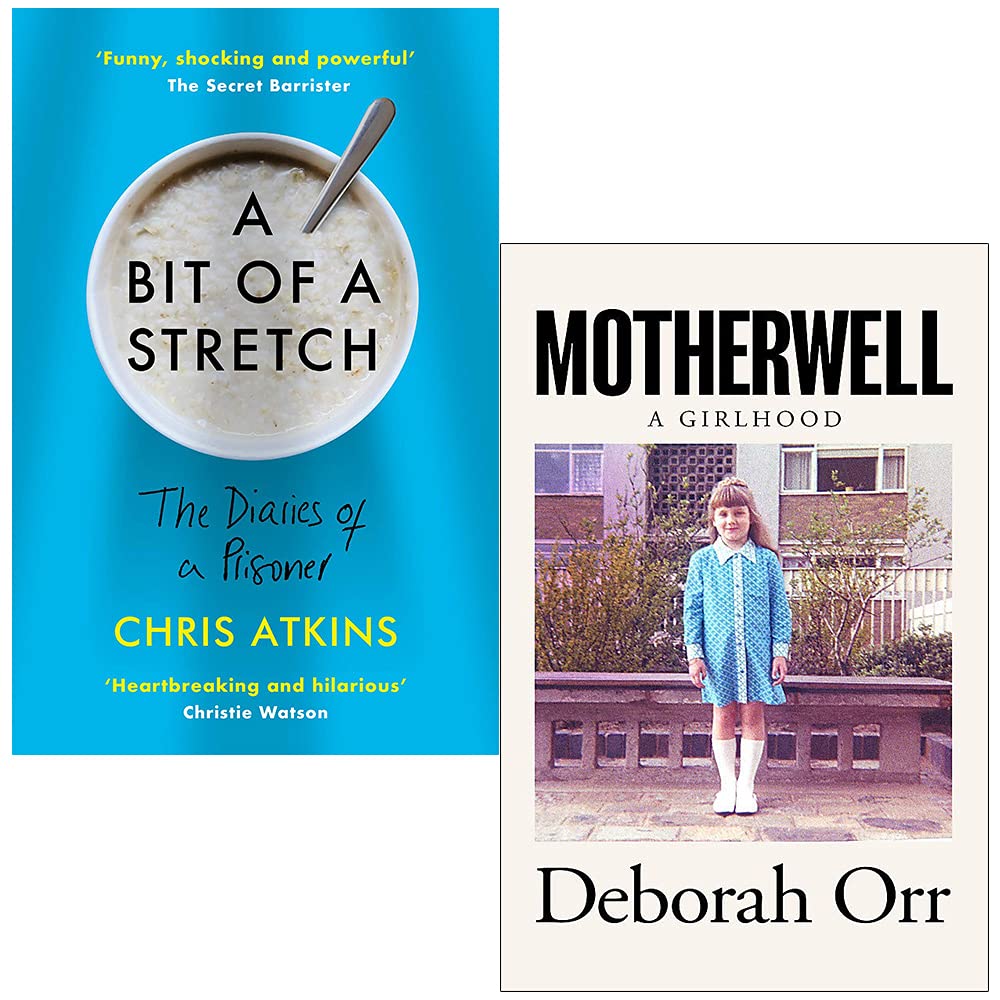 Two hardback memoirs by various authors in a collection set, featuring the Atlantic Books/W&N branding.
