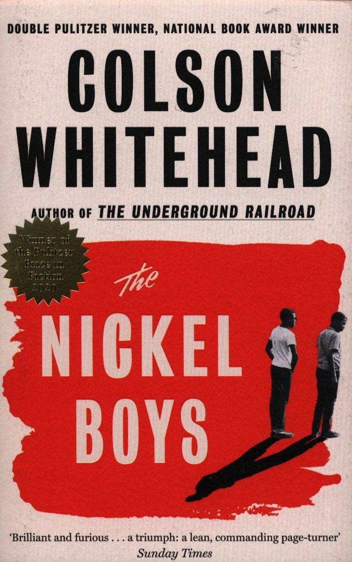 Colson Whitehead paperback book set featuring two fiction novels, displayed with covers visible in a neat arrangement.