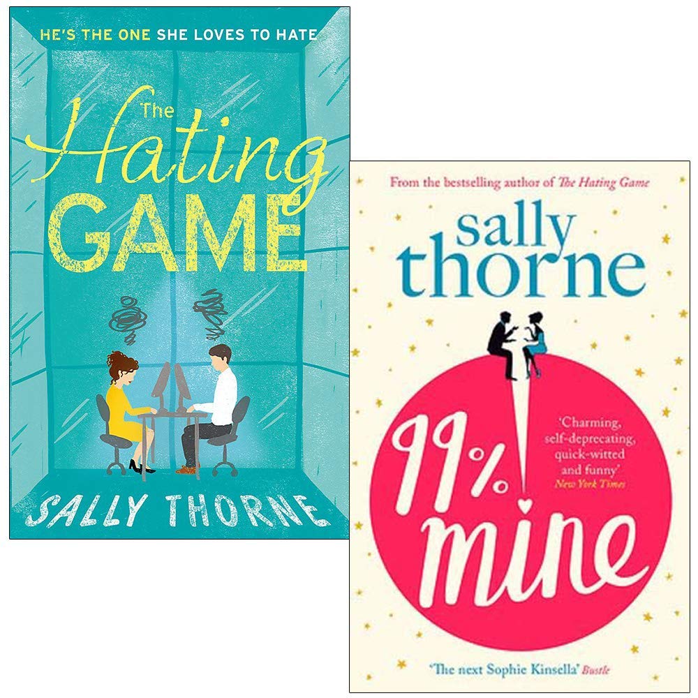 Thorne Collection by Sally Thorne, two paperback fiction books stacked on a neutral background.