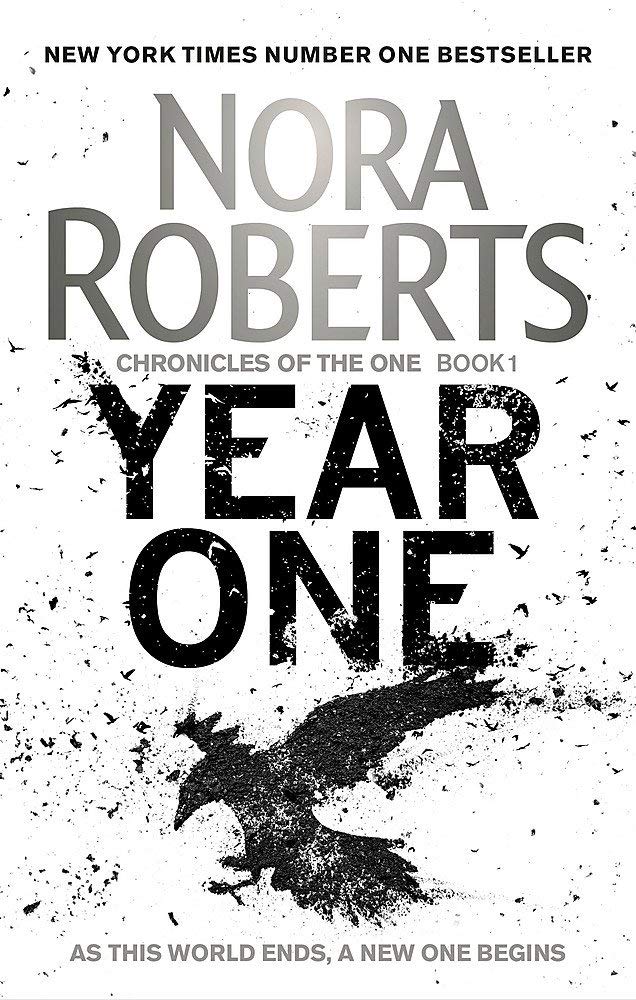 Chronicles of the One by Nora Roberts, two paperback books from Piatkus, featuring vibrant covers and engaging titles.