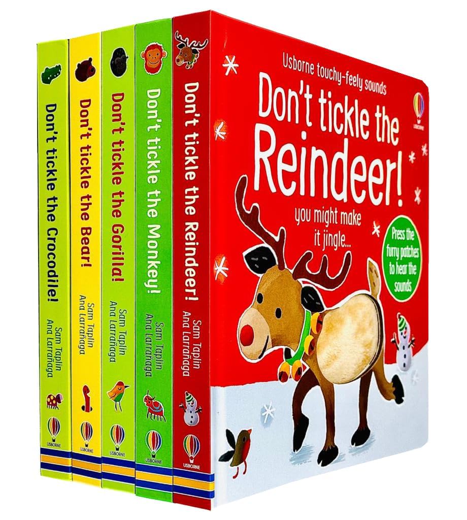 Sam Taplin 5 book collection set of non-fiction board books by Usborne Ltd, featuring colorful covers and engaging illustrations.