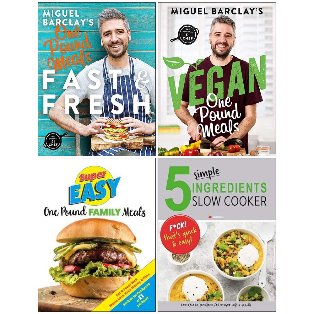Miguel Barclay 4 Books Collection Set in paperback, featuring non-fiction titles with vibrant covers and spine design.