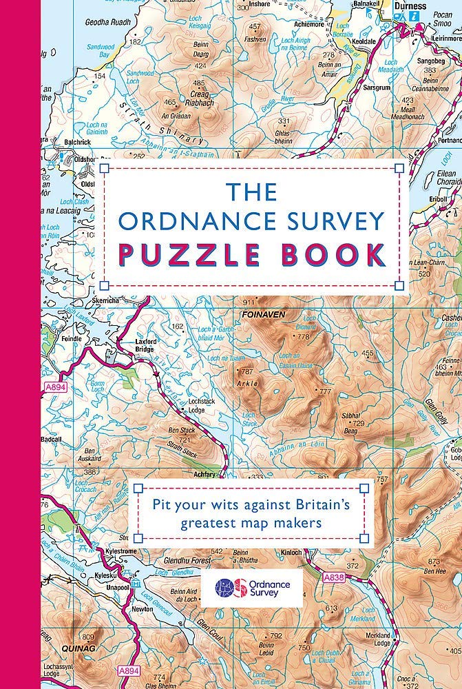 Dr Gareth Moore 2 Books Collection Set in paperback, featuring non-fiction titles by Ordnance Survey on a wooden table.