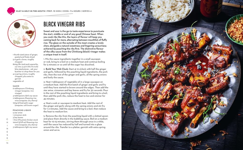Hardback book "Simple Family Feasts" by Jeremy Pang, showcasing vibrant Asian-inspired recipes for family meals.