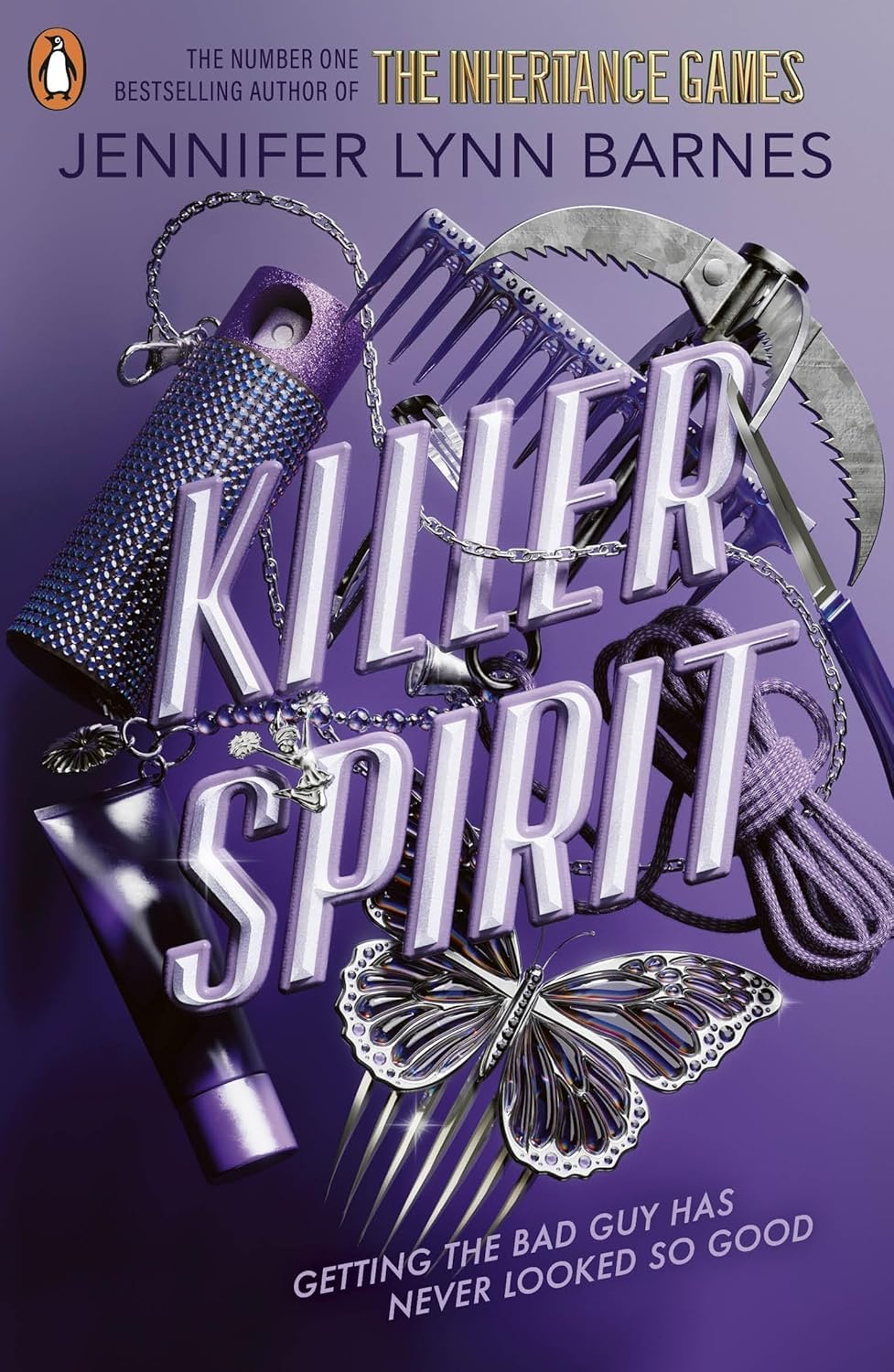 Two paperback books from The Squad Series by Jennifer Lynn Barnes, young adult fiction by Penguin Ltd, featuring colorful covers.