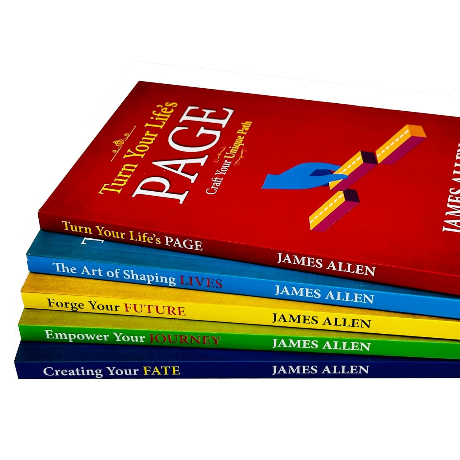 James Allen 5 Books Self-Help Classics collection, paperback set by Rupa Publications, featuring inspiring non-fiction titles.