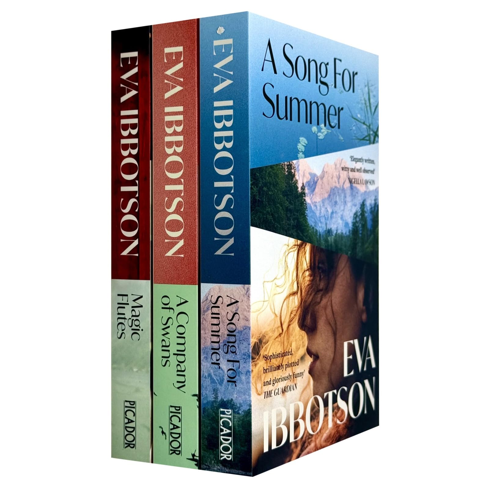 Eva Ibbotson 3 Books Collection Set in paperback, featuring colorful covers and titles by the author Eva Ibbotson.