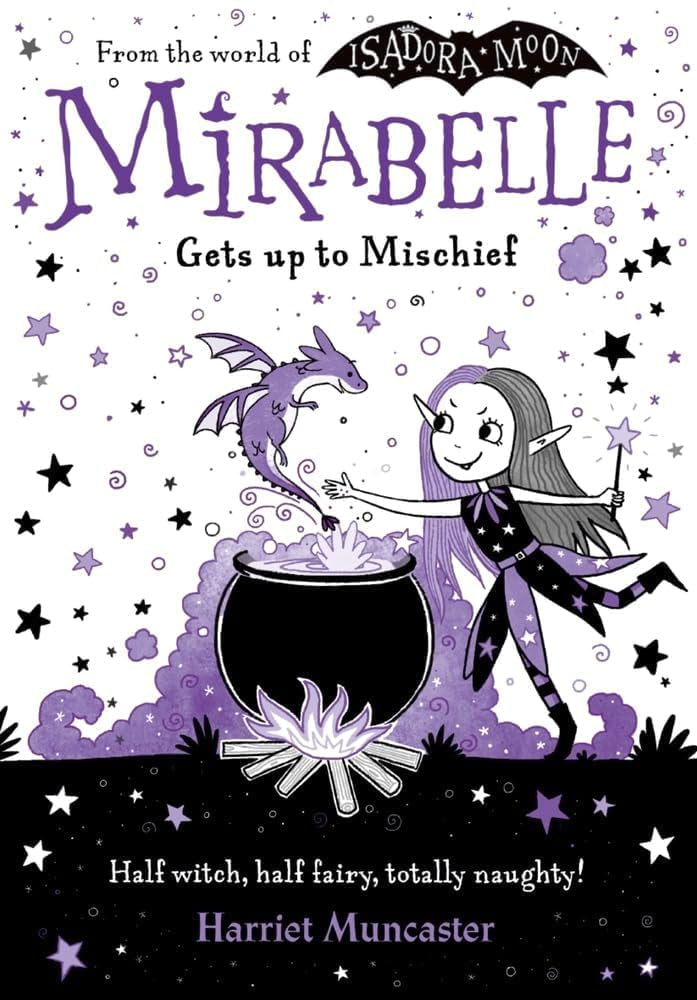Set of 8 paperback books from the Mirabelle Collection by Harriet Muncaster for ages 5-7, featuring colorful illustrations.
