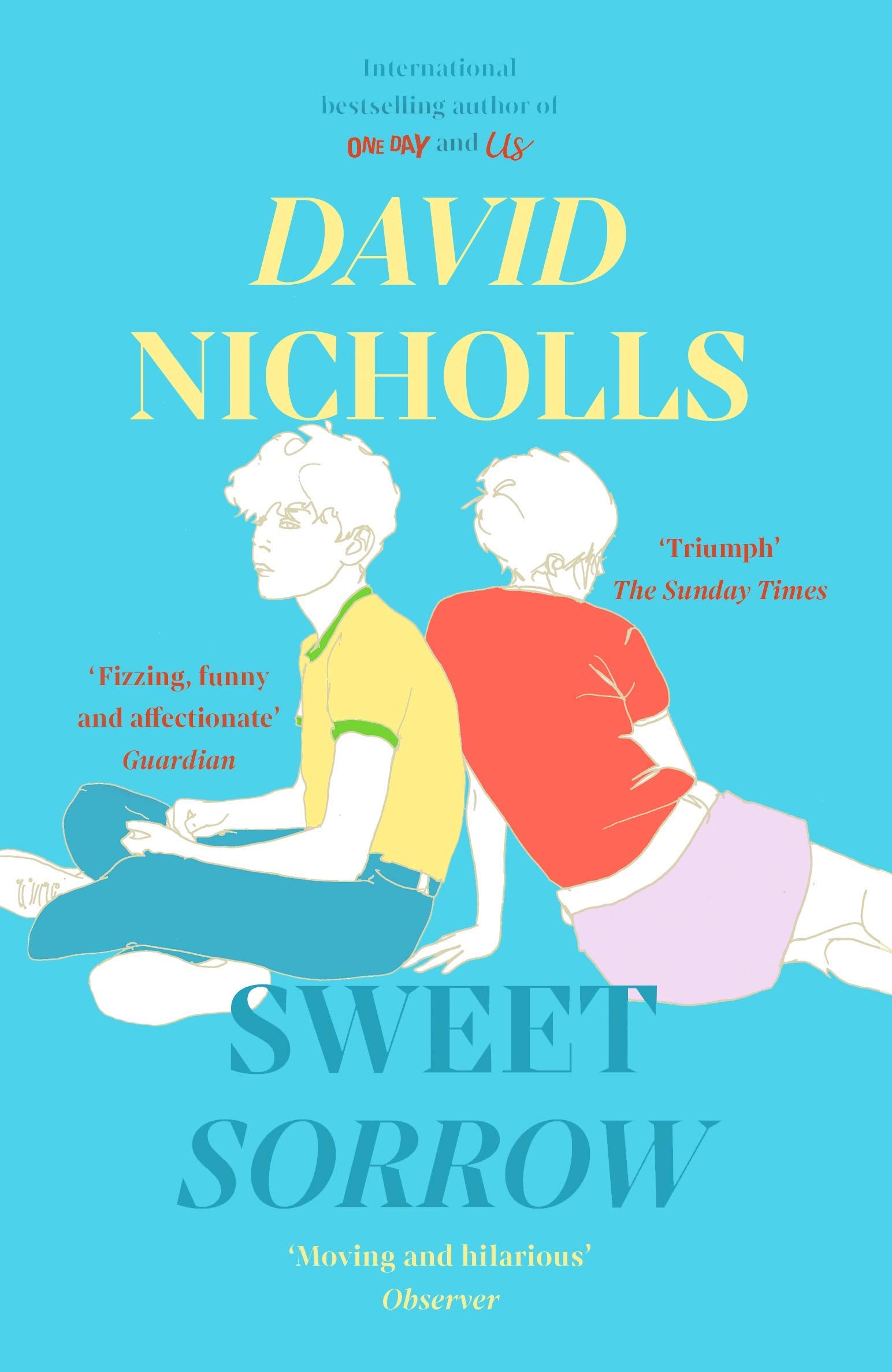 David Nicholls 4 Books Collection Set in paperback format by Hodder Paperbacks, featuring fiction titles on a display.