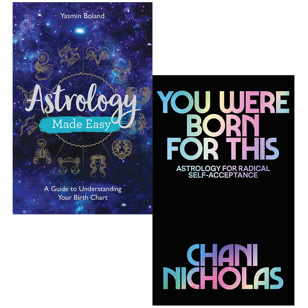 AstrologyDuo paperback book collection by Yasmin Boland, featuring two non-fiction titles on astrology.