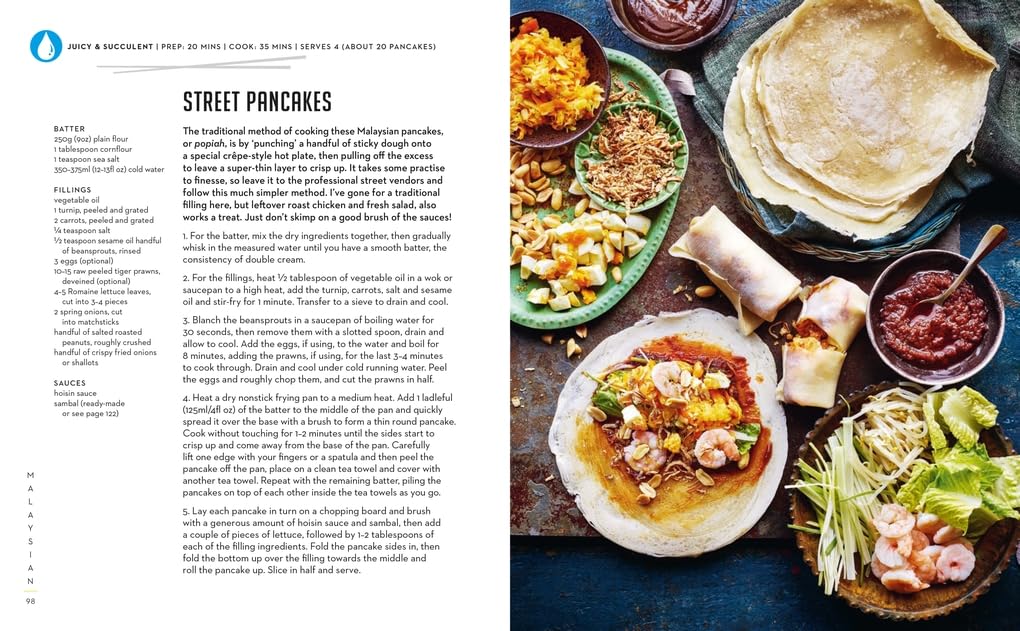 Hardback book "Simple Family Feasts" by Jeremy Pang featuring vibrant recipes and cooking tips for family meals.