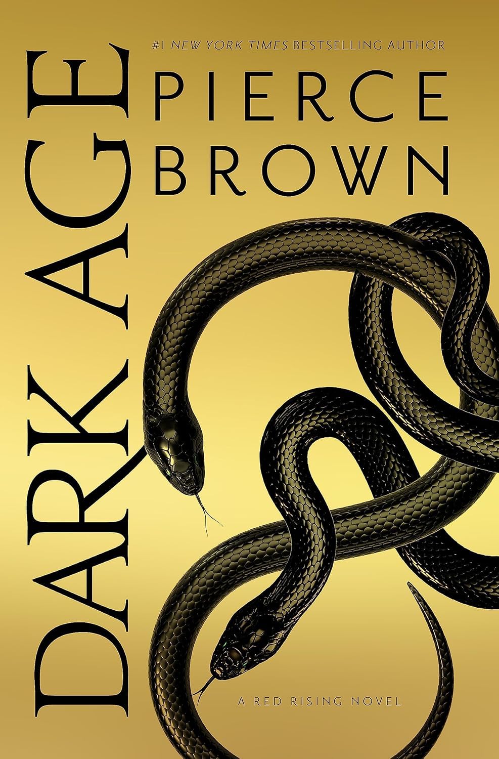 Six paperback books from the Red Rising series by Pierce Brown, featuring vibrant red and black cover art, published by Hodderscape Ltd.