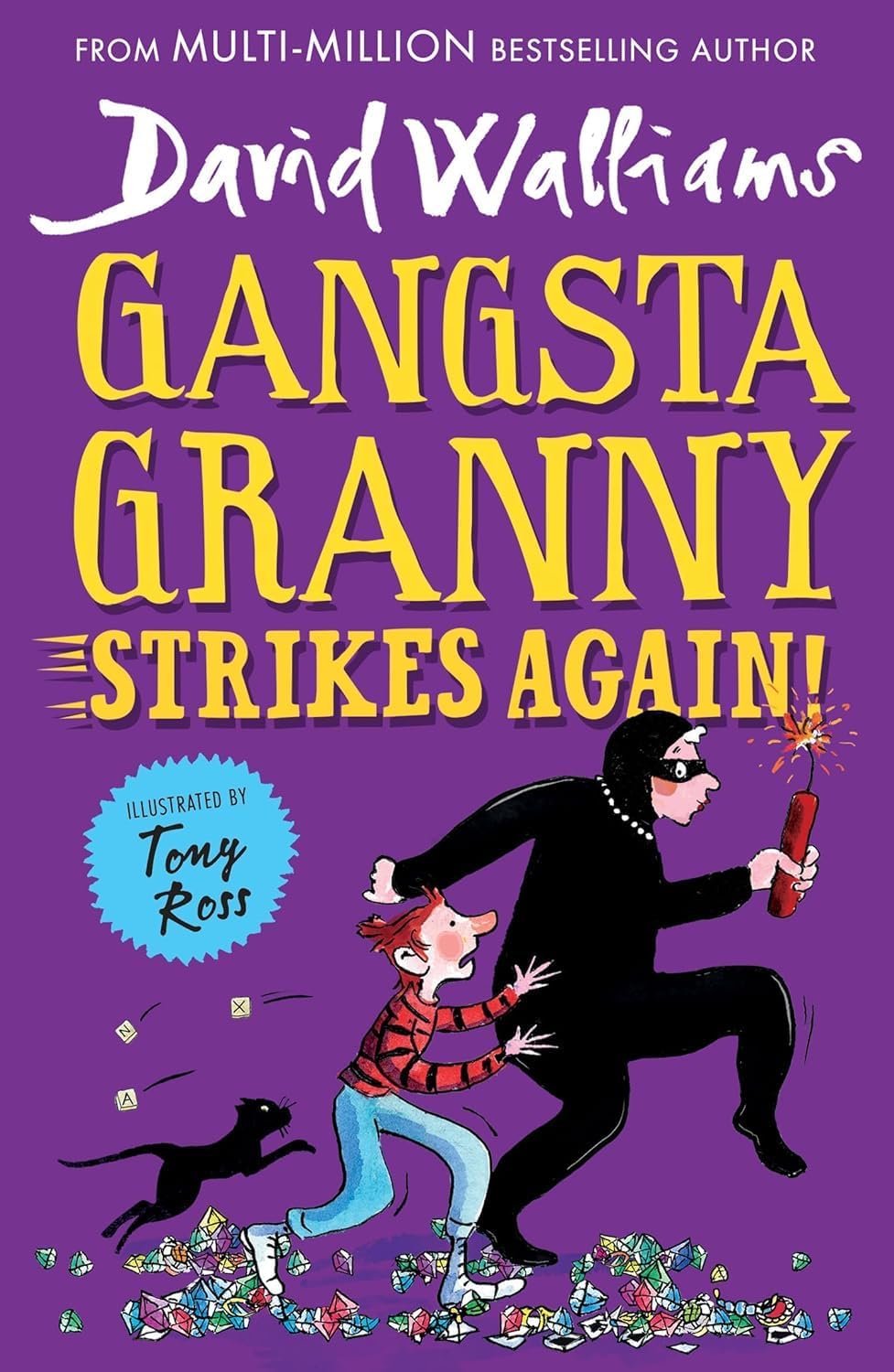 David Walliams 3 Books Collection Set in paperback, featuring colorful covers and engaging illustrations for children.