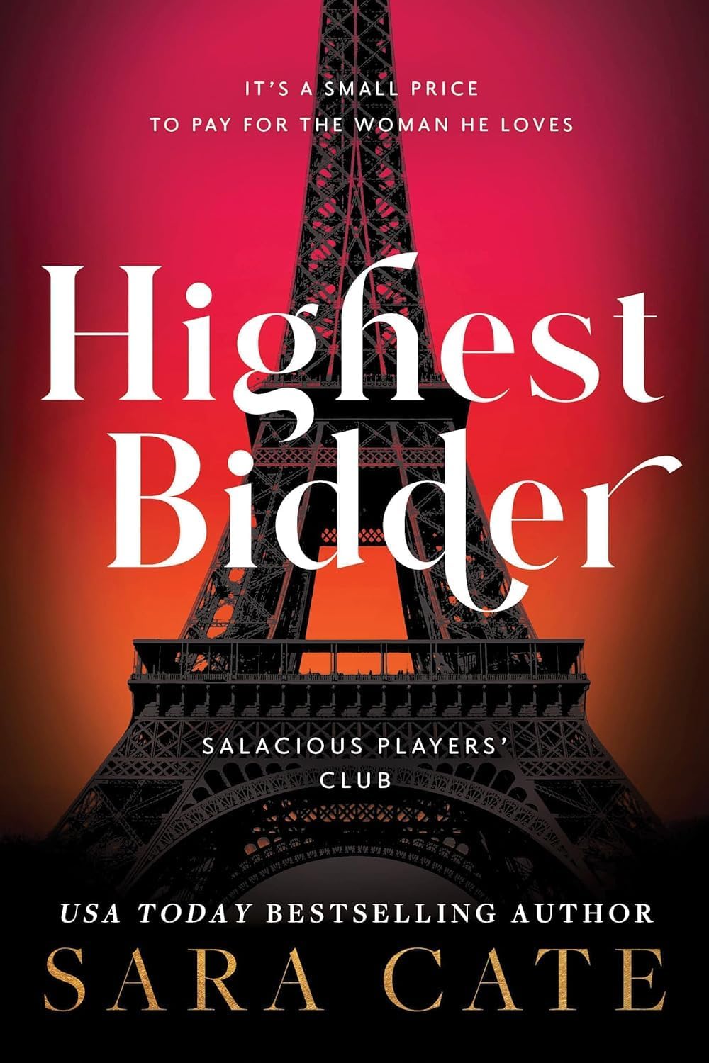 Six-book collection of Salacious Players Club by Sara Cate, paperback fiction set from Sourcebooks Casablanca Ltd featuring colorful covers.