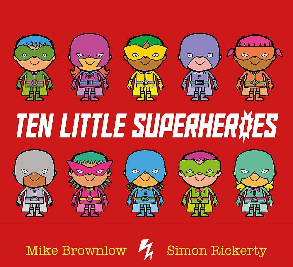 Ten Little Collection by Mike Brownlow, 4 paperback books for ages 0–5, featuring colorful illustrations and engaging stories.