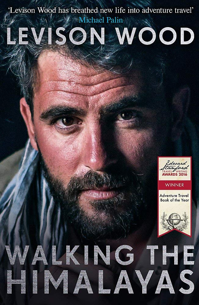 Levison Wood 3 Books Collection Set in paperback, showcasing travel and adventure themes, stacked on a wooden table.