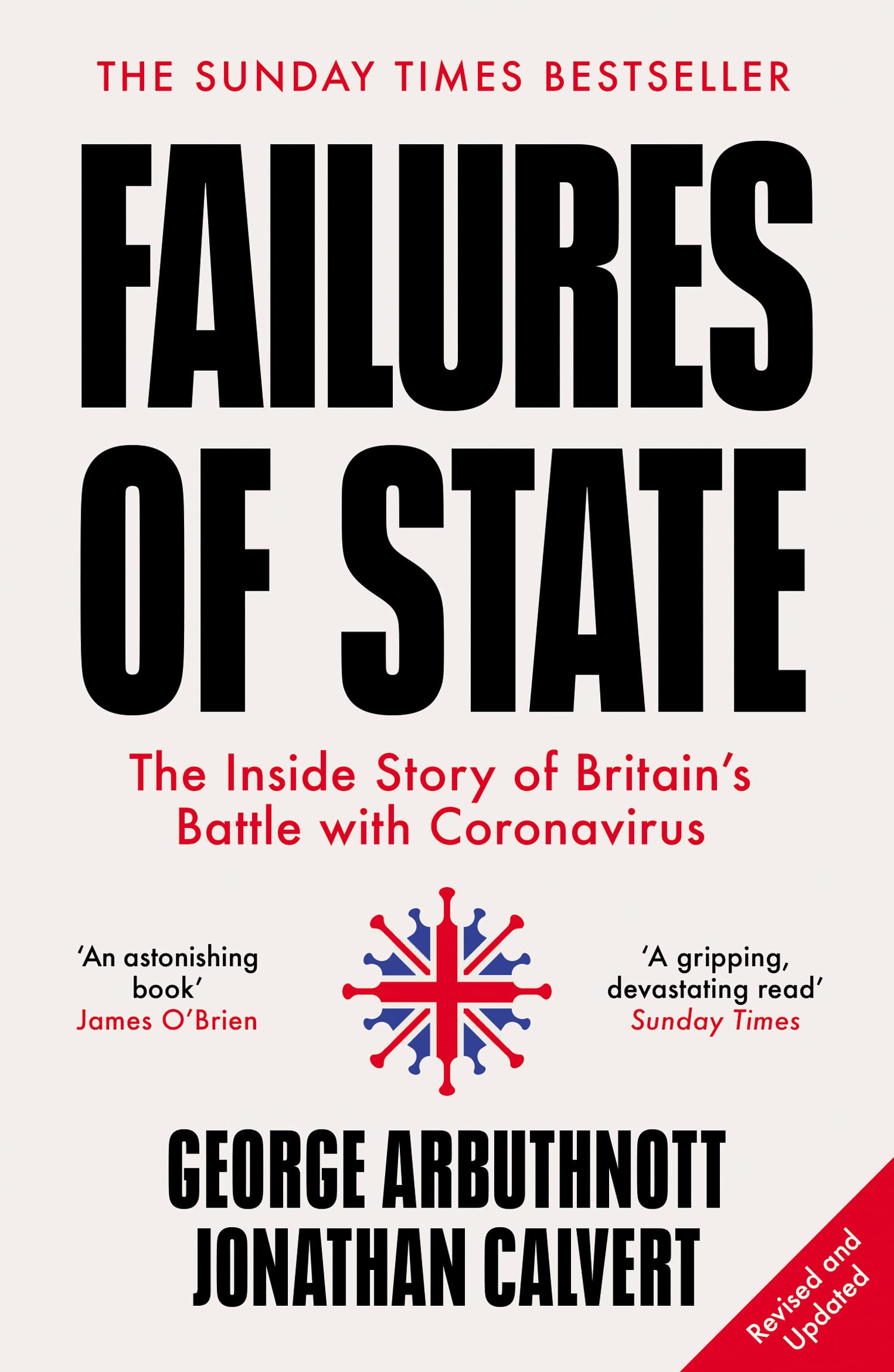 Failures of State paperback by Calvert and Arbuthnott, featuring a bold cover design and informative non-fiction content.