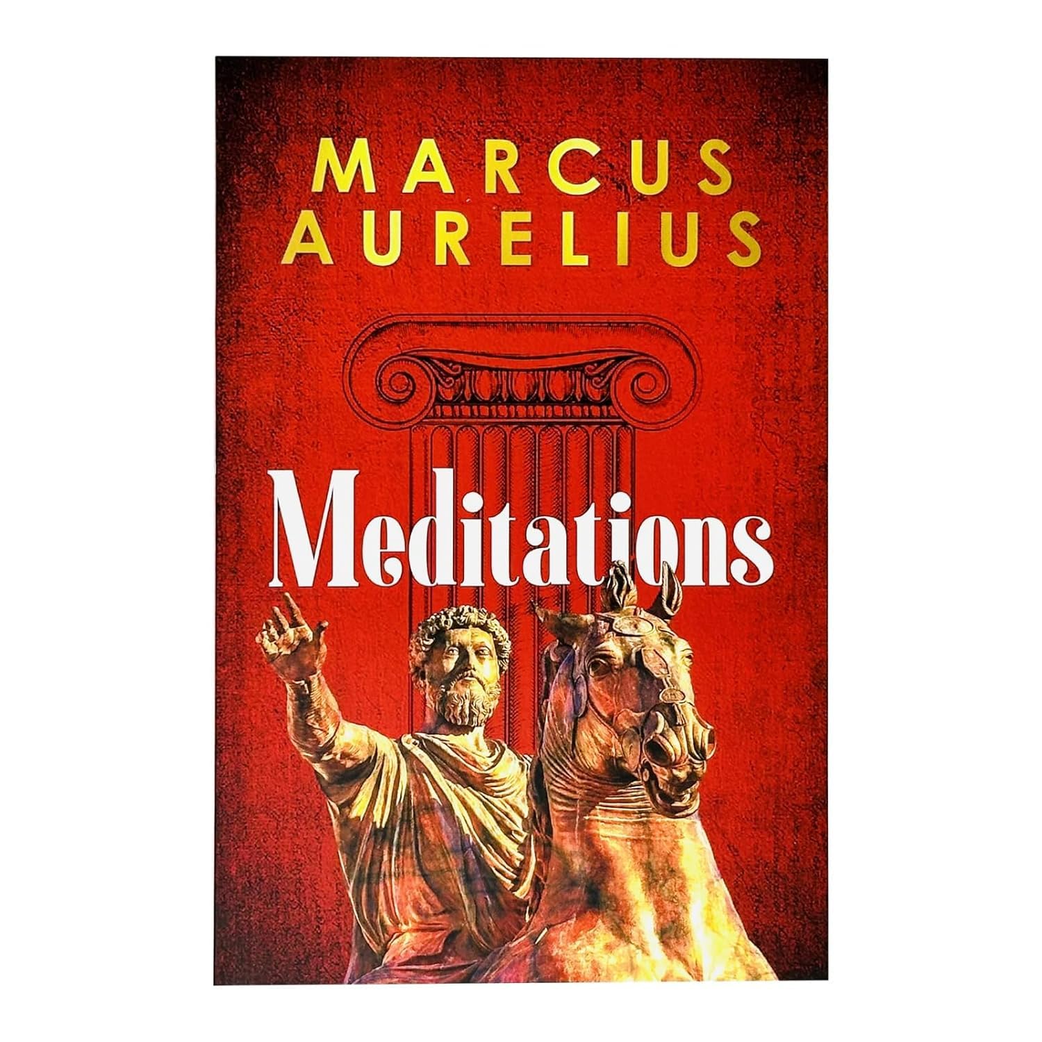 Classic non-fiction paperback book collection by Various Authors, featuring works from Marcus Aurelius, displayed together.