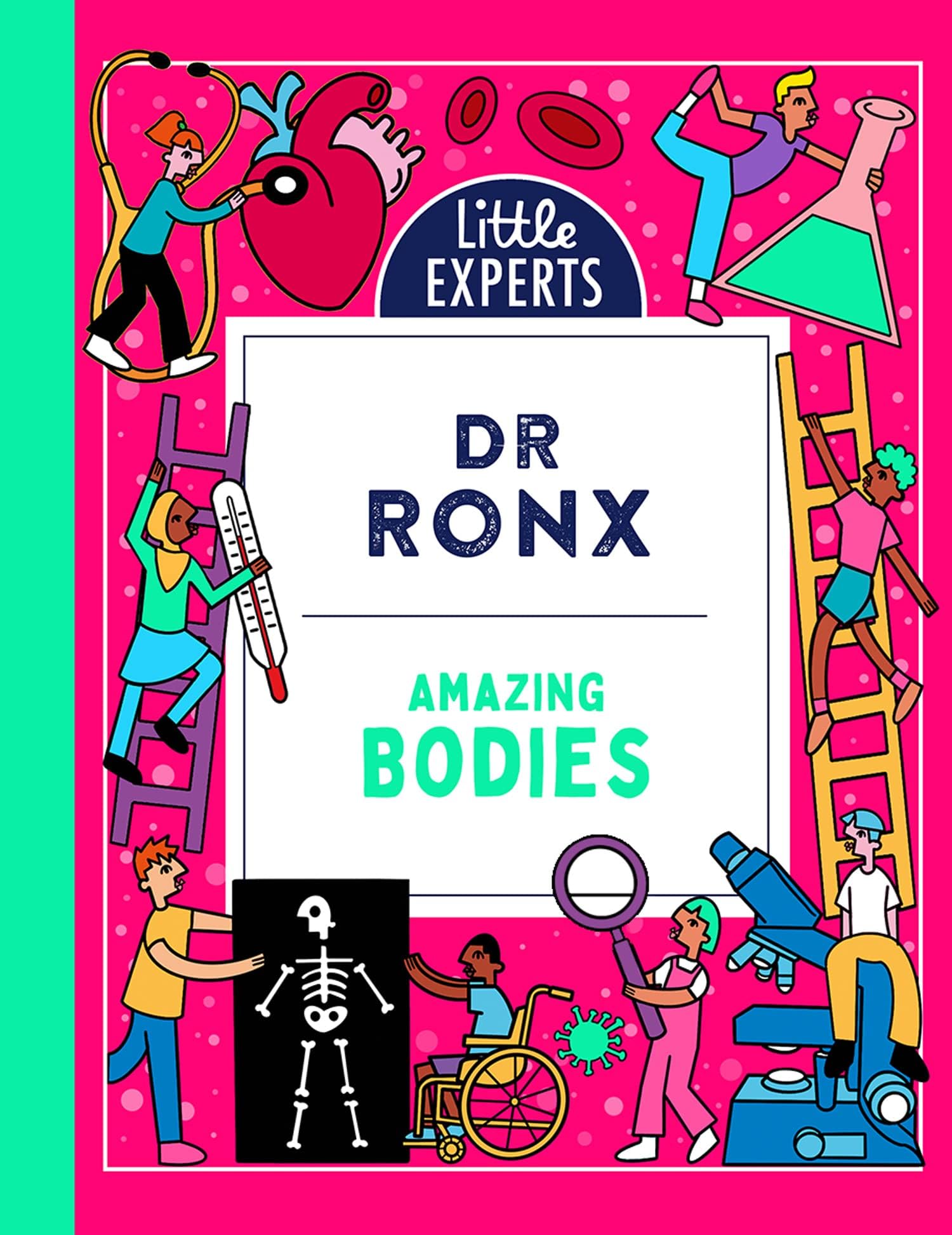 Three hardback children's books from Little Experts collection by James May, Dr. Ronx, and Deborah Meaden for ages 3-7.