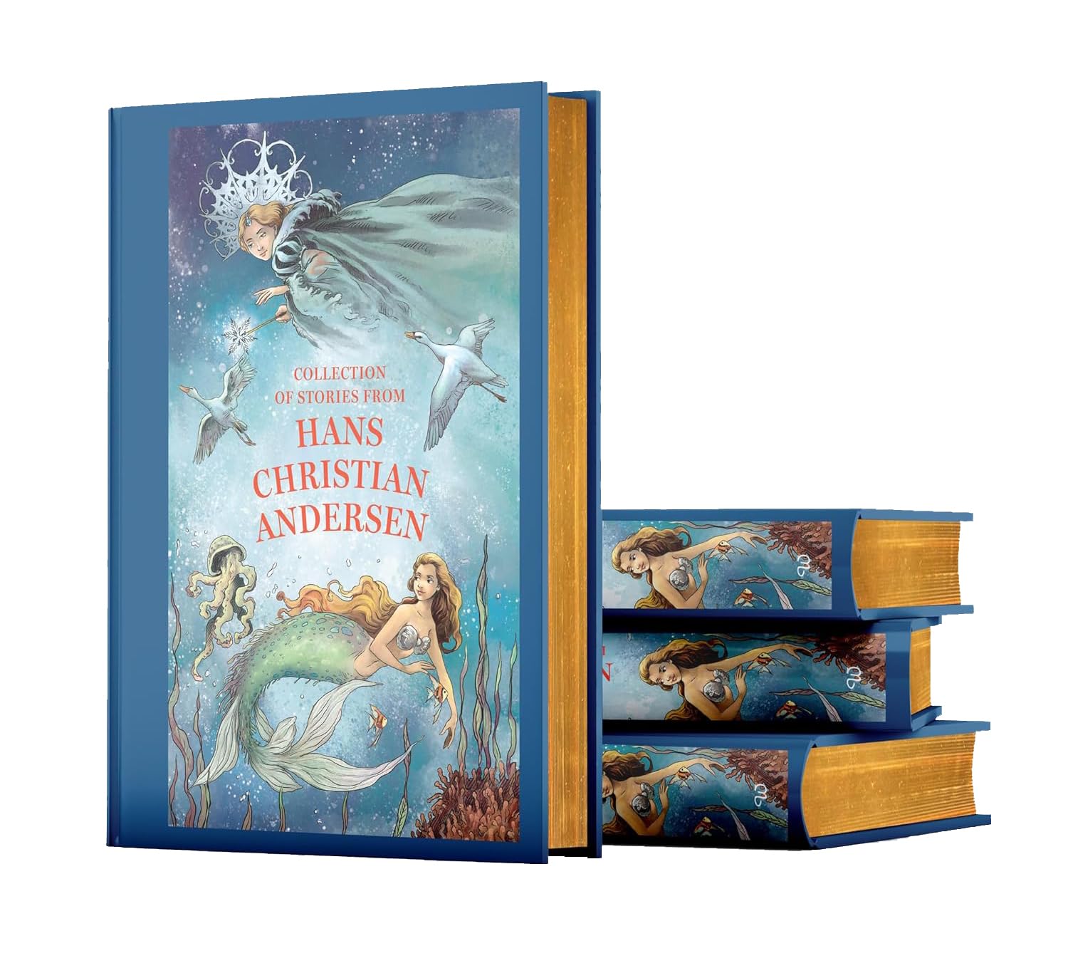 Hardback book "Hans Christian Andersen Stories" for ages 6-9 by Hans Christian Andersen, featuring colorful illustrations.