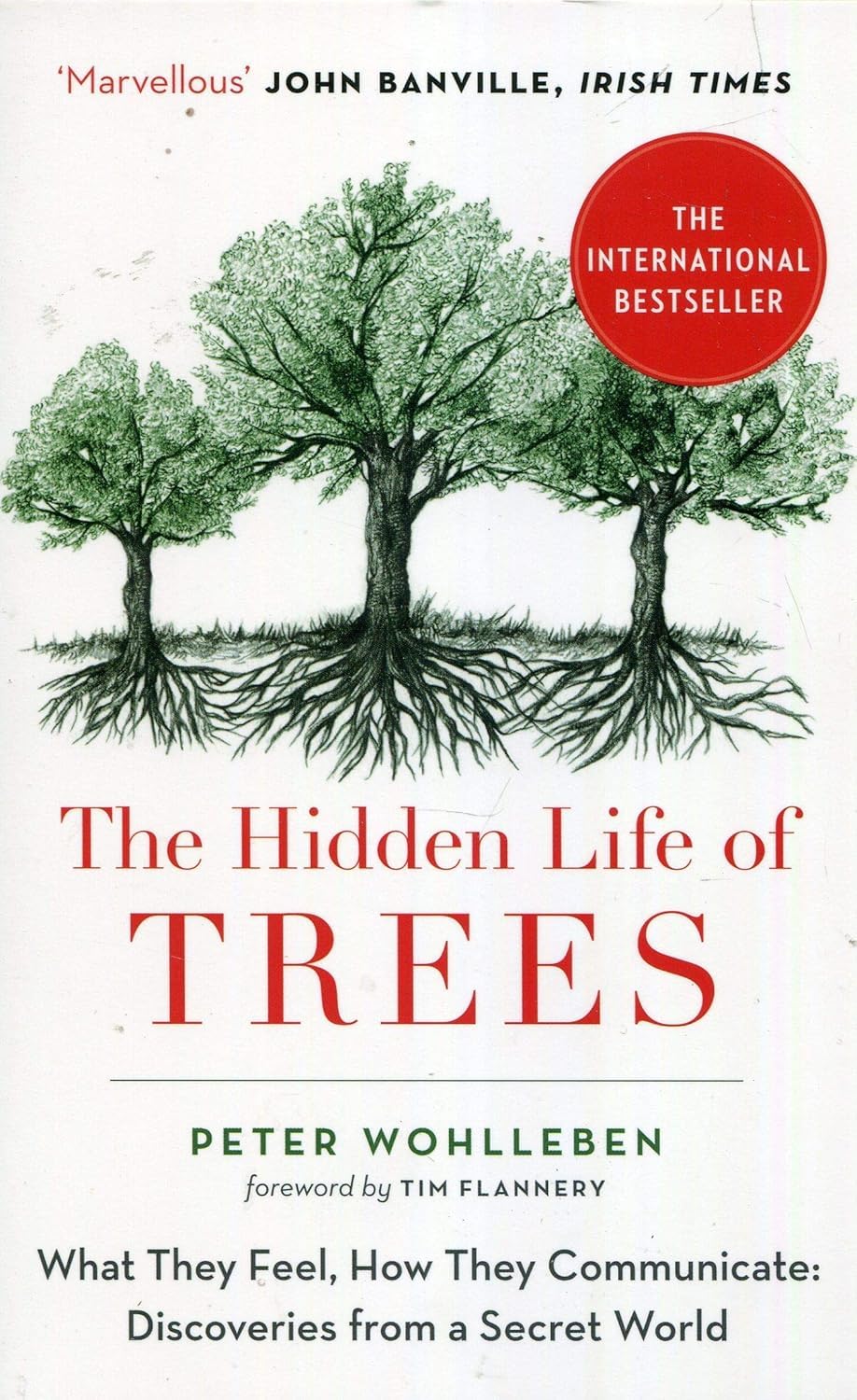 Peter Wohlleben's 2 books collection set in paperback, showcasing vintage-style covers and intriguing non-fiction content.